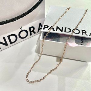 Pandora Joined Hearts Necklace Chain